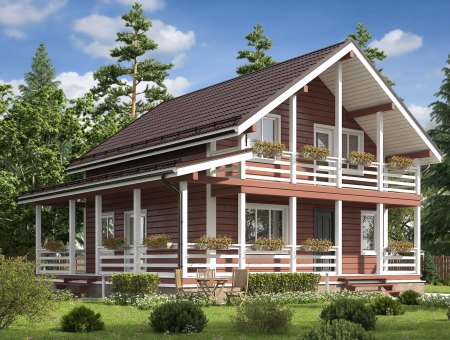 Севастополь. Каркасный дом 10х10 м., 180 кв.м.