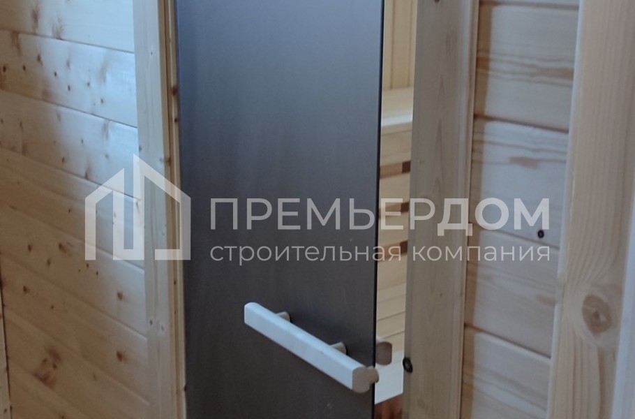 Фото со стройплощадок - Каркасная баня 4,5х6,5 м.