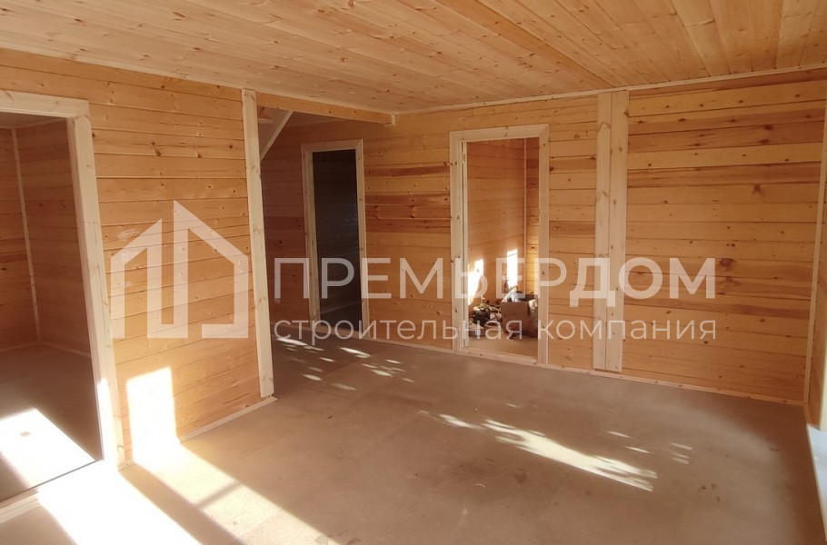 Фото со стройплощадок - Каркасный дом 7,5х9,5 м.