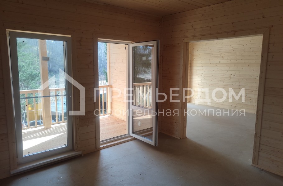 Фото со стройплощадок - Каркасный дом 9х13 м.