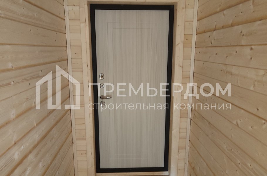 Фото со стройплощадок - Каркасный дом 7,5х7,5 м.