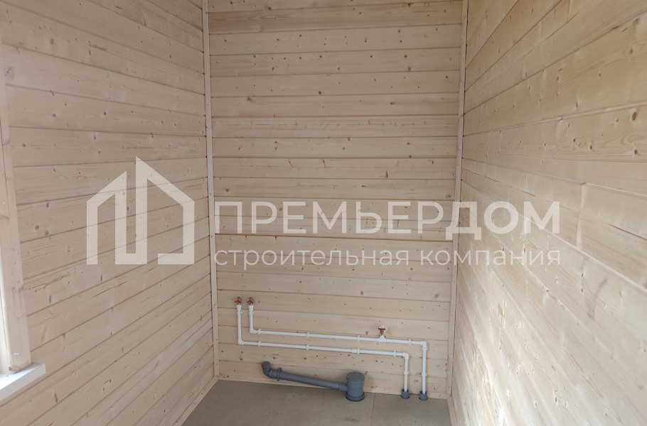 Фото со стройплощадок - Каркасный дом 7,5х7,5 м.