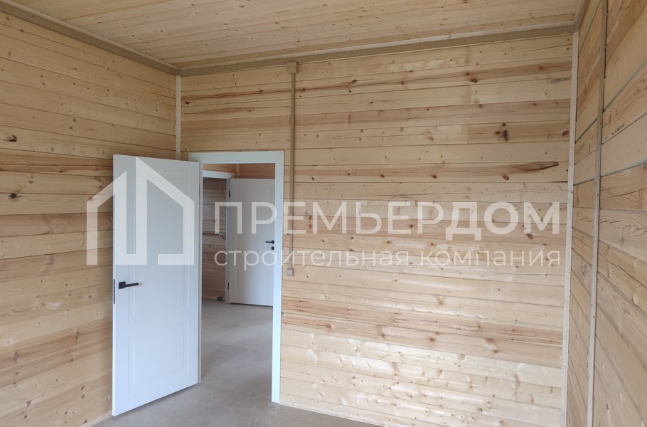 Фото со стройплощадок - Дом из бруса 9х10 м.