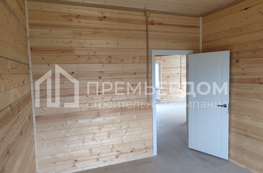 Фото со стройплощадок - Дом из бруса 9х10 м.