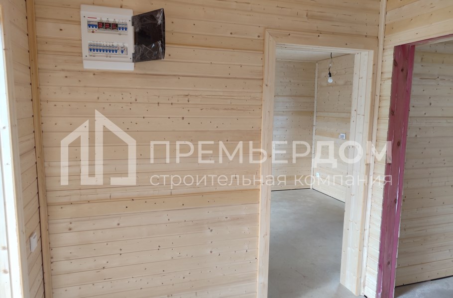 Фото со стройплощадок - Каркасный дом 7х9 м.