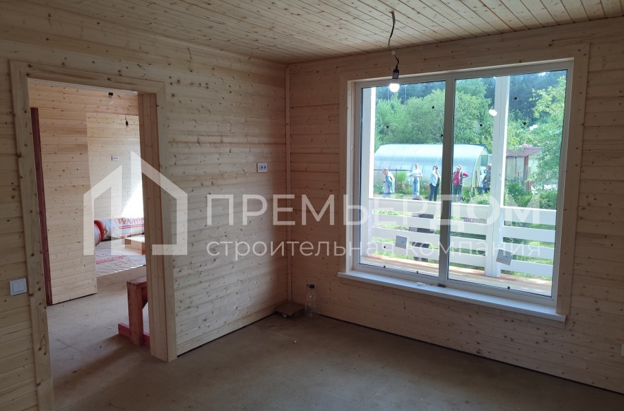 Фото со стройплощадок - Каркасный дом 7х9 м.