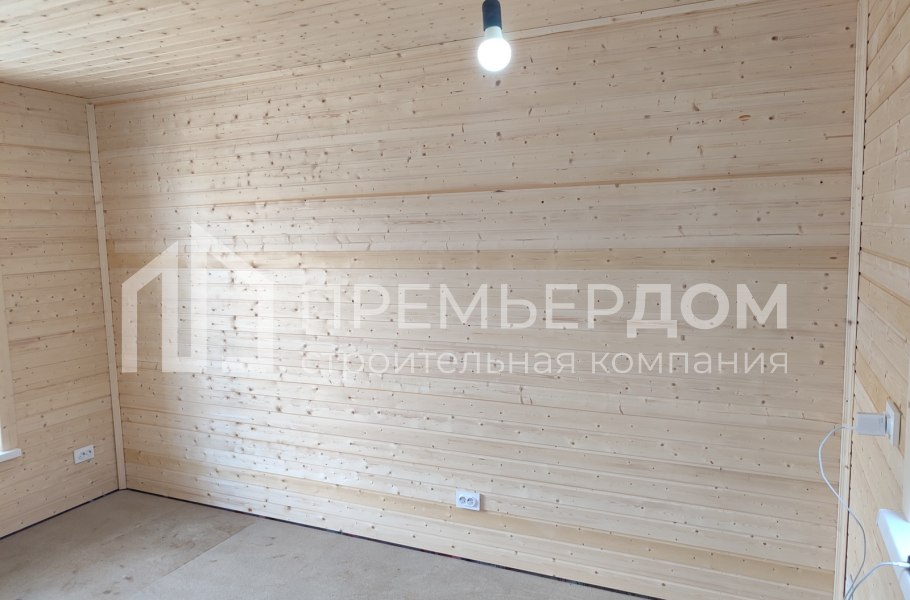 Фото со стройплощадок - Каркасный дом 7х9 м.