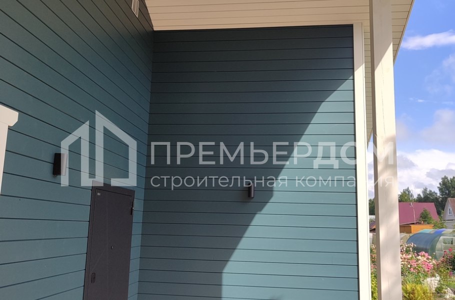 Фото со стройплощадок - Каркасный дом 7х9 м.