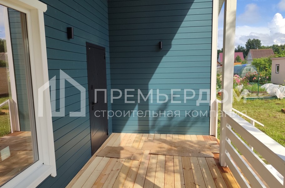Фото со стройплощадок - Каркасный дом 7х9 м.