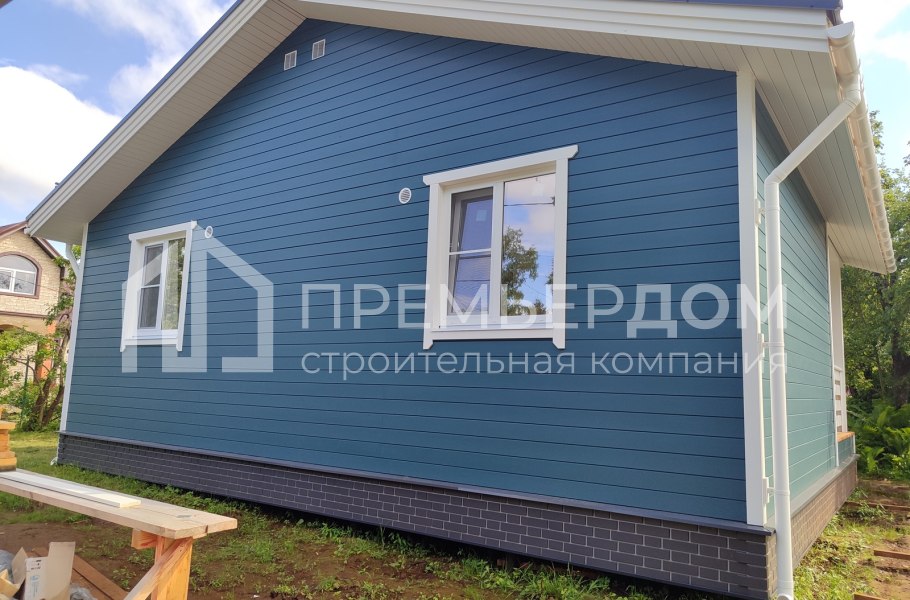Фото со стройплощадок - Каркасный дом 7х9 м.