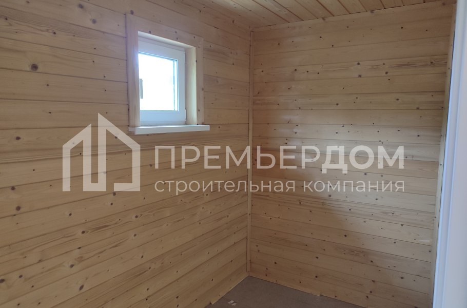 Фото со стройплощадок - Каркасный дом 7,5х7,5 м.