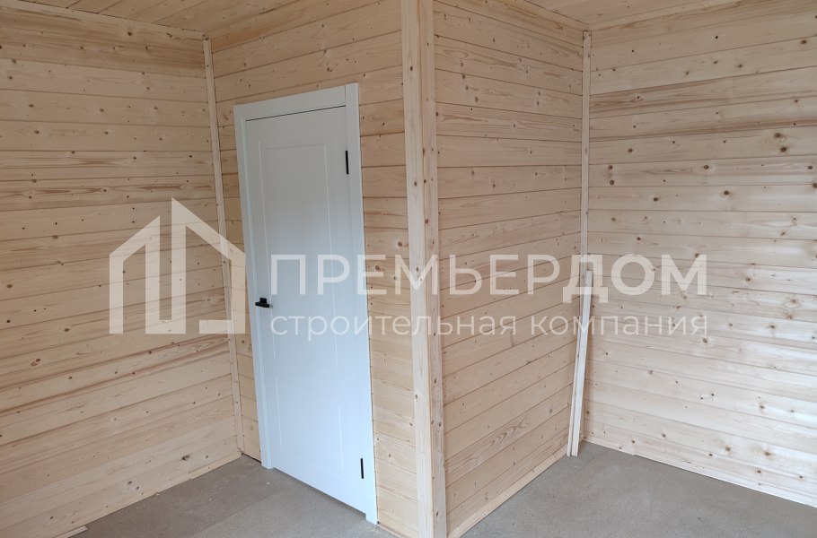 Фото со стройплощадок - Каркасный дом 7,5х7,5 м.