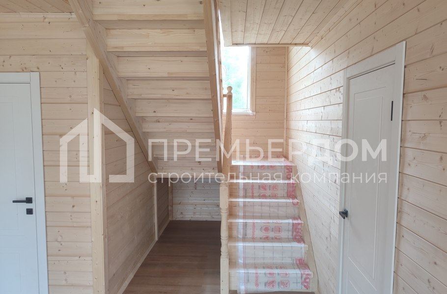 Фото со стройплощадок - Каркасный дом7,5х12 м.