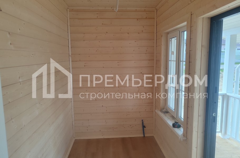 Фото со стройплощадок - Каркасный дом7,5х12 м.