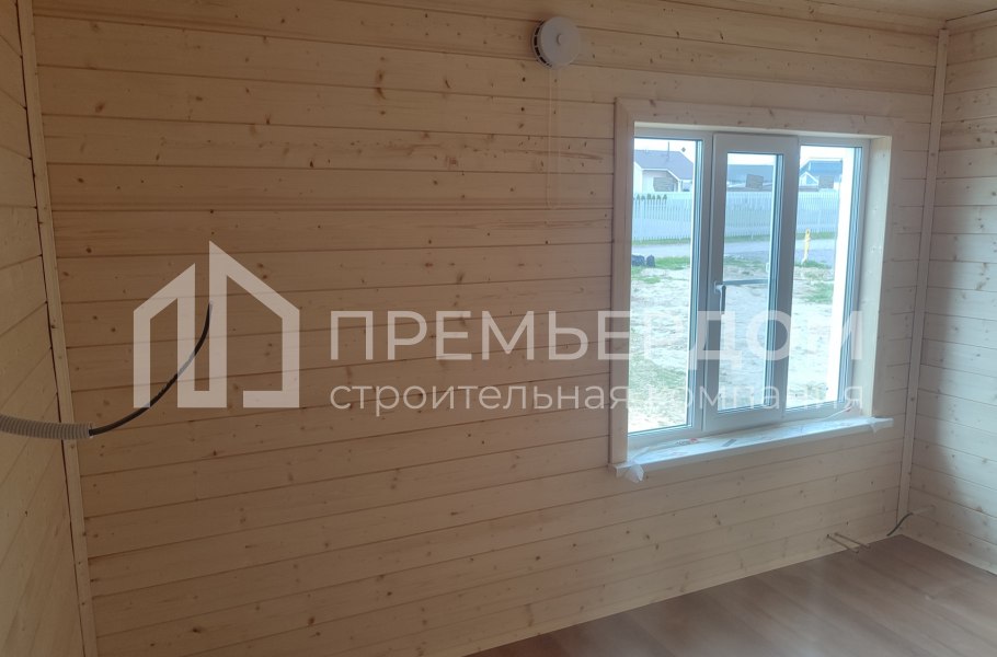 Фото со стройплощадок - Каркасный дом7,5х12 м.