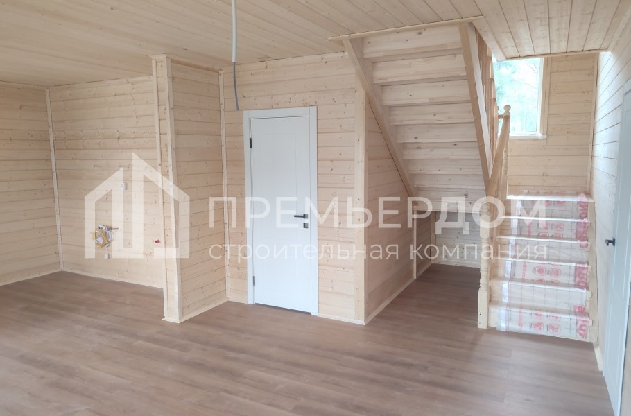 Фото со стройплощадок - Каркасный дом7,5х12 м.