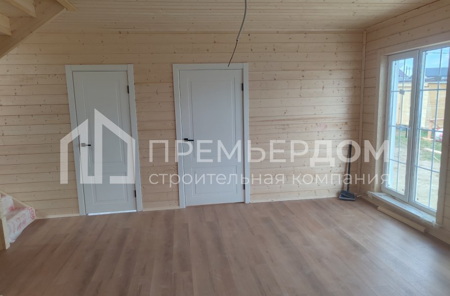 Фото со стройплощадок - Каркасный дом7,5х12 м.