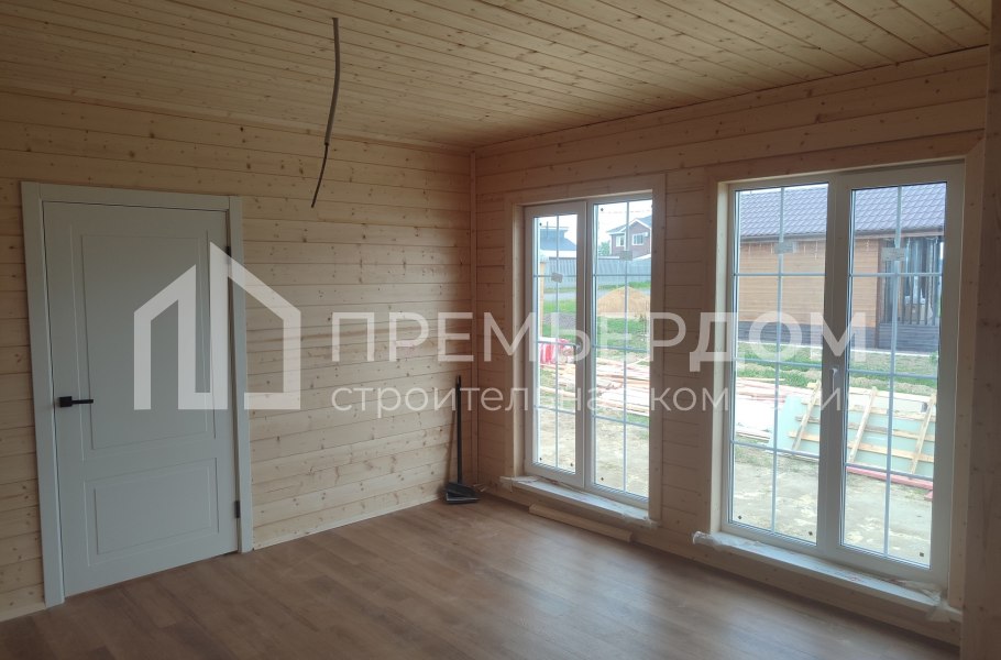 Фото со стройплощадок - Каркасный дом7,5х12 м.