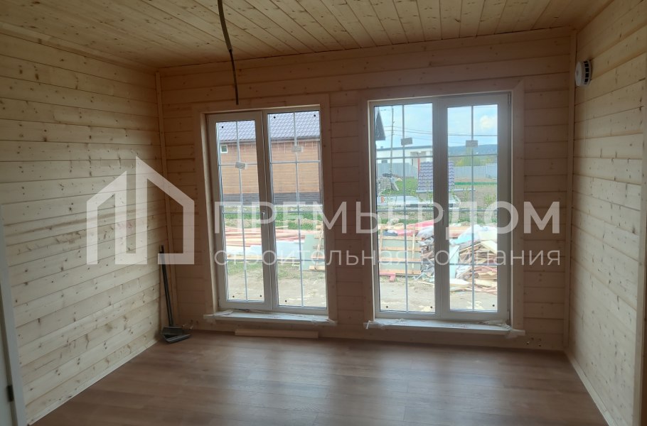 Фото со стройплощадок - Каркасный дом7,5х12 м.