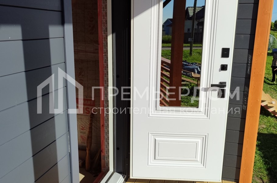 Фото со стройплощадок - Каркасный дом 8,5х13 м.