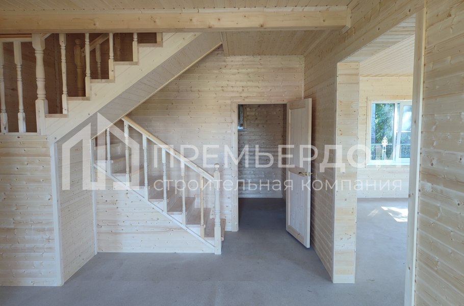 Фото со стройплощадок - Каркасный дом 9х12 м.
