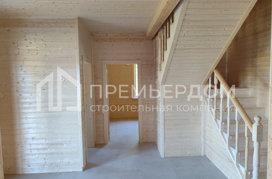 Фото со стройплощадок - Каркасный дом 9х12 м.