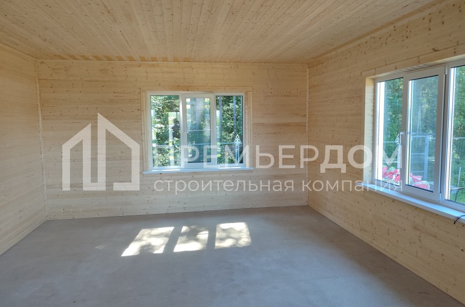 Фото со стройплощадок - Каркасный дом 9х12 м.