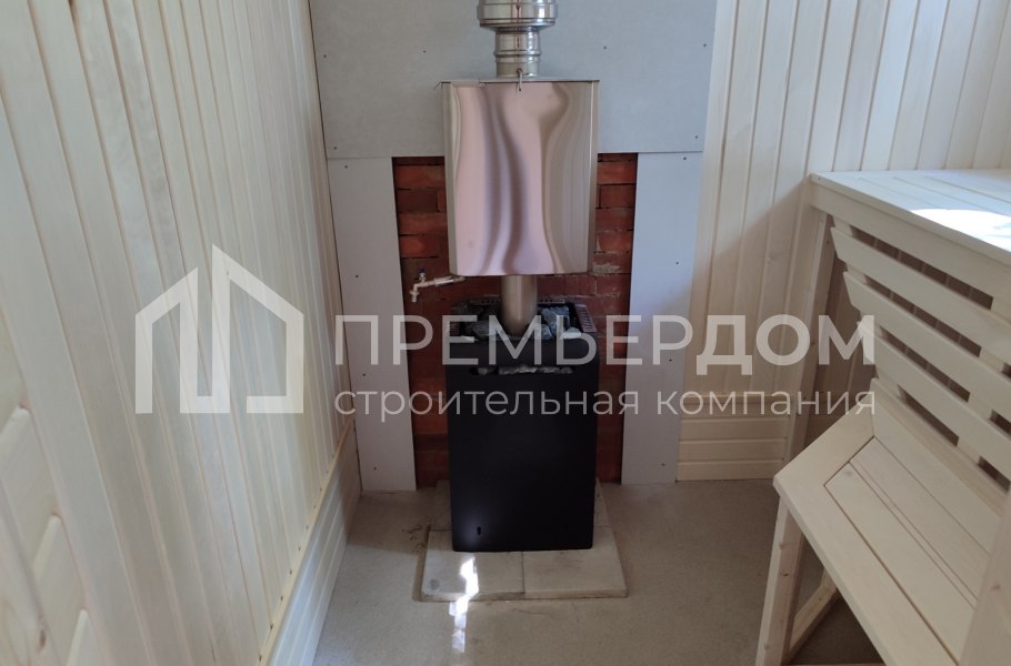 Фото со стройплощадок - Каркасный дом 9х12 м.