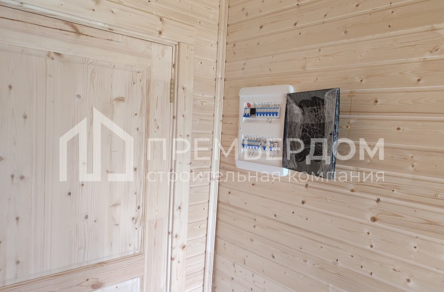 Фото со стройплощадок - Каркасный дом 9х10 м.