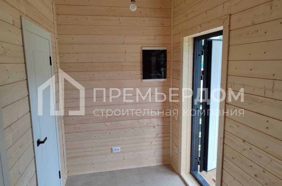 Фото со стройплощадок - Каркасный дом 8,5х12 м.