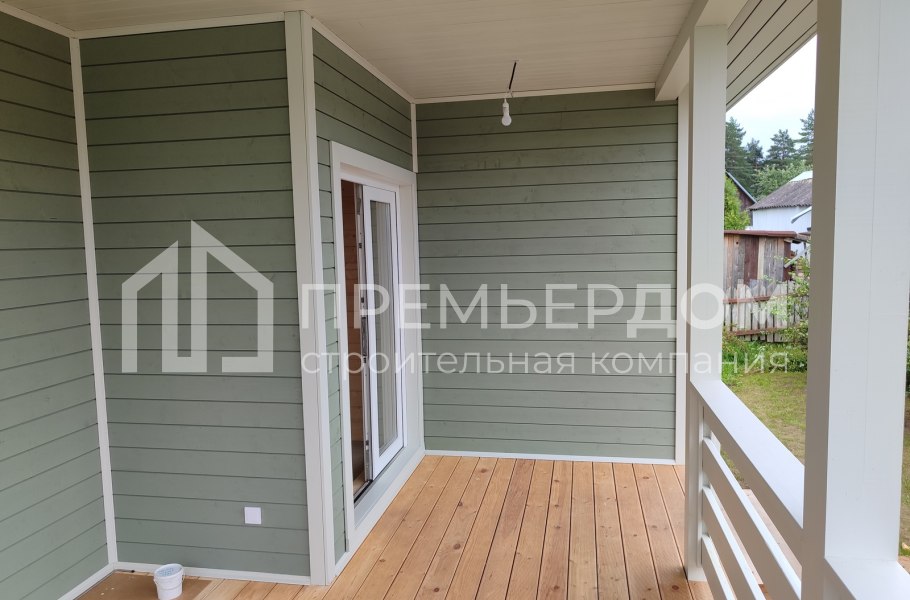 Фото со стройплощадок - Каркасный дом 8,5х12 м.