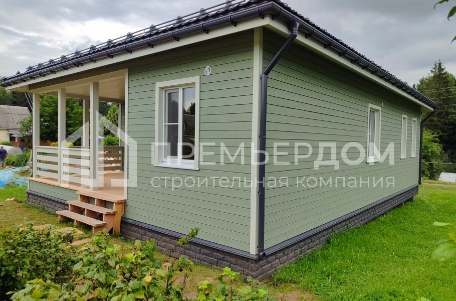 Фото со стройплощадок - Каркасный дом 8,5х12 м.