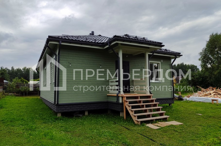 Фото со стройплощадок - Каркасный дом 8,5х12 м.