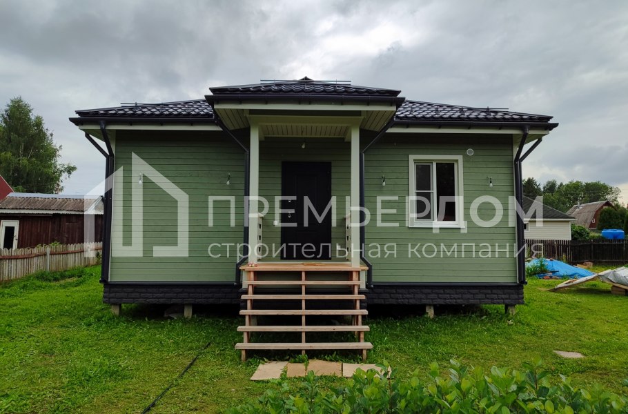 Фото со стройплощадок - Каркасный дом 8,5х12 м.