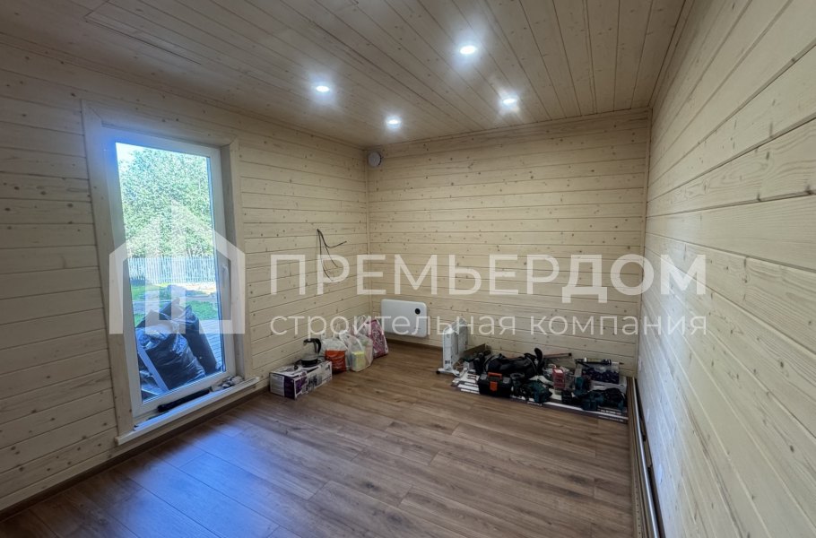 Фото со стройплощадок - Каркасный дом 10х11 м.