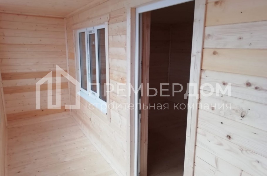 Фото со стройплощадок - Каркасный дом 7х9 м.