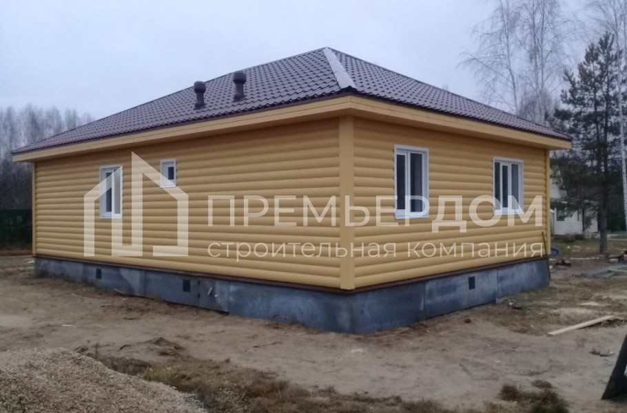 Фото со стройплощадок - Дом по проекту К-52