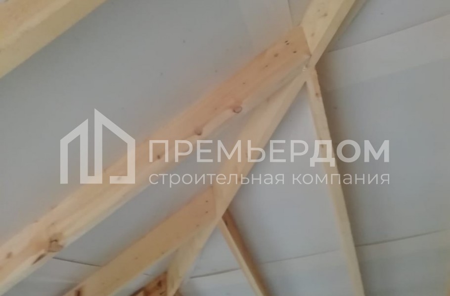Фото со стройплощадок - Дом по проекту К-52