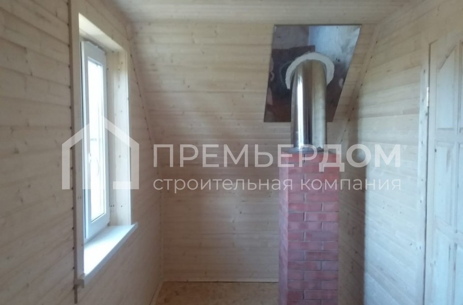 Фото со стройплощадок - Дом по проекту Д-57