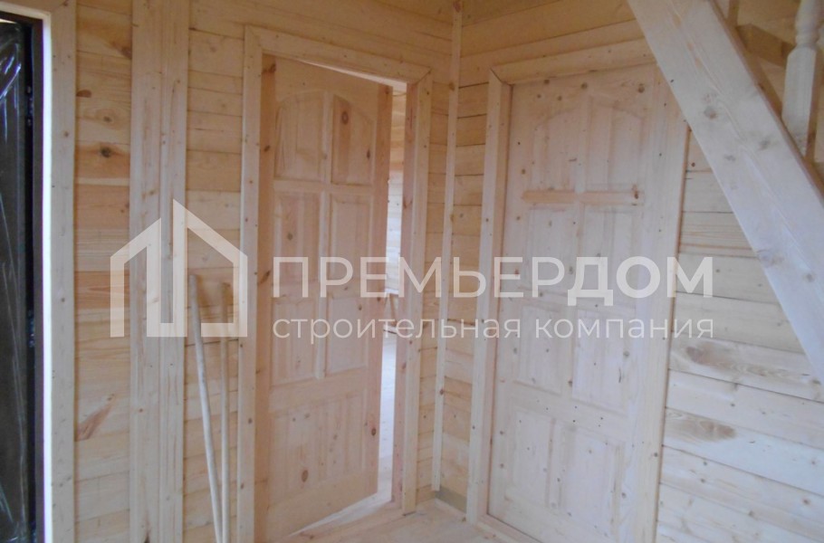 Фото со стройплощадок - Дом Д-31 и баня Б-2