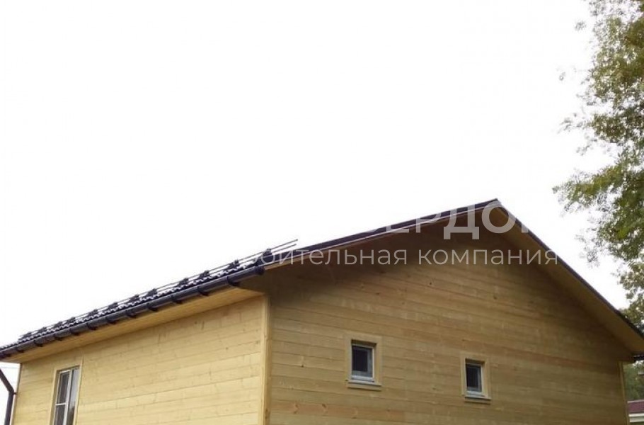 Фото со стройплощадок - Каркасный дом 8х8 м.