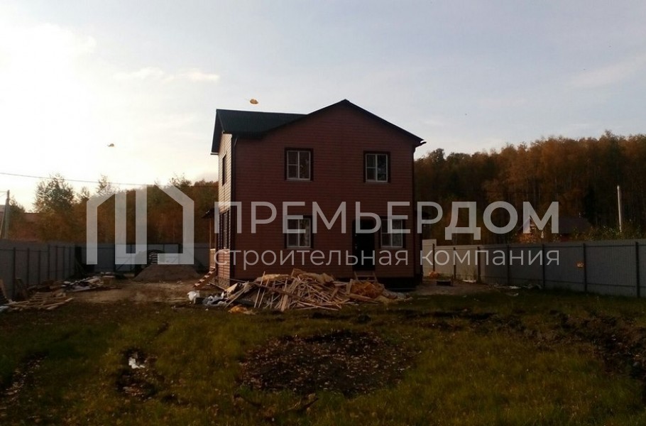 Фото со стройплощадок - Каркасный дом 9.5х7.5