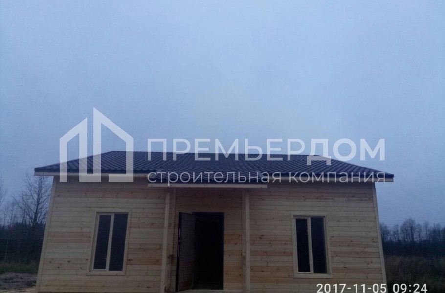 Фото со стройплощадок - Каркасный дом 9.5х11 м.