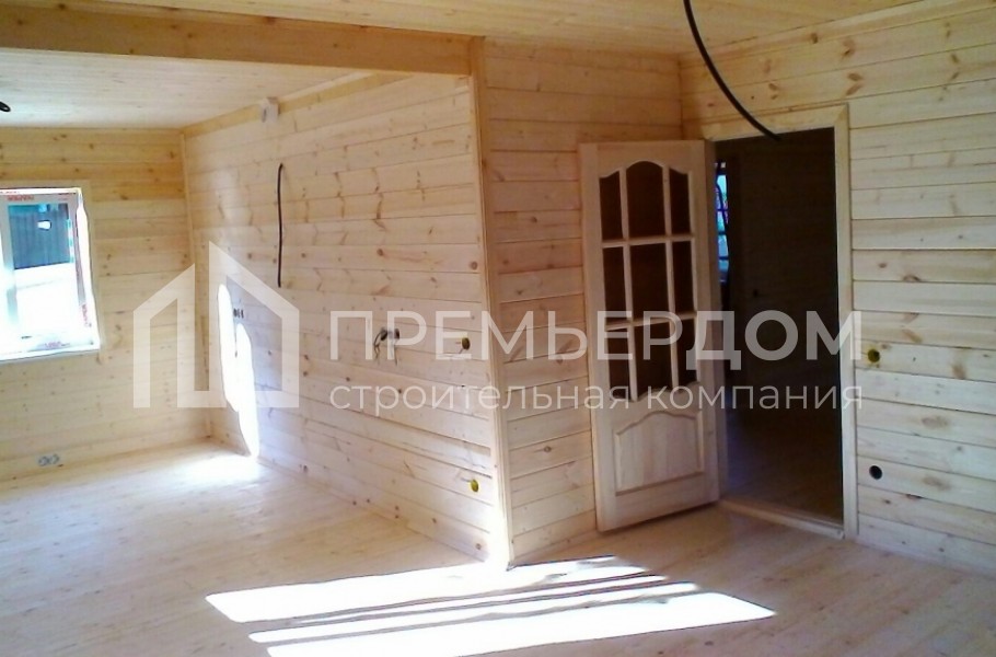 Фото со стройплощадок - Каркасный дом 9х10 м.