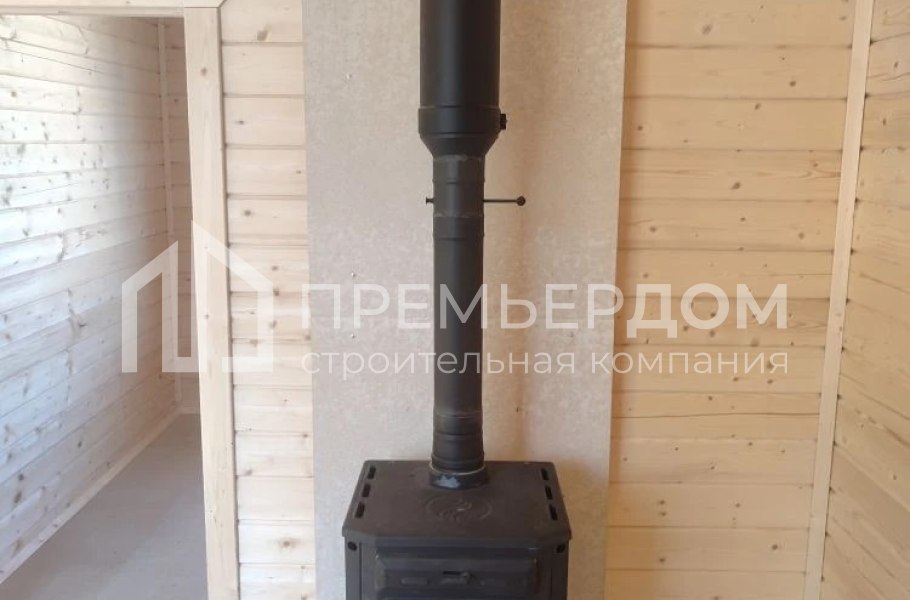 Фото со стройплощадок - Каркасный дом 6х8 м.