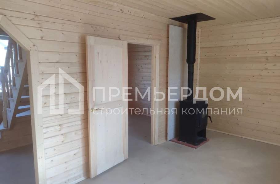 Фото со стройплощадок - Каркасный дом 6х8 м.