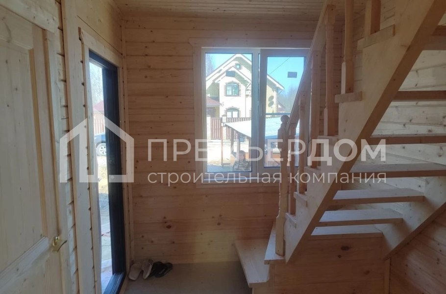 Фото со стройплощадок - Каркасный дом 6х8 м.
