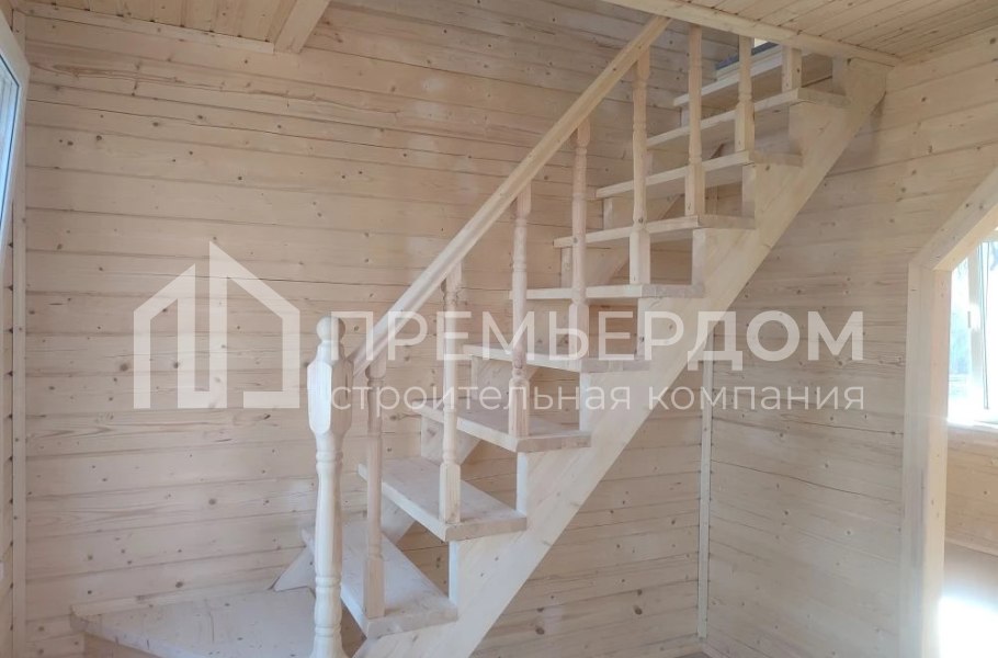 Фото со стройплощадок - Каркасный дом 6х8 м.
