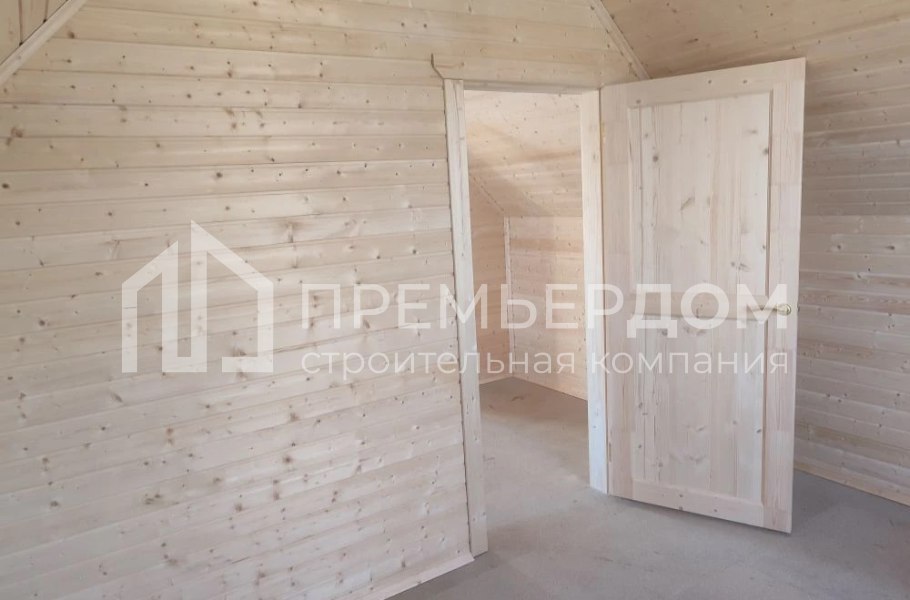 Фото со стройплощадок - Каркасный дом 6х8 м.