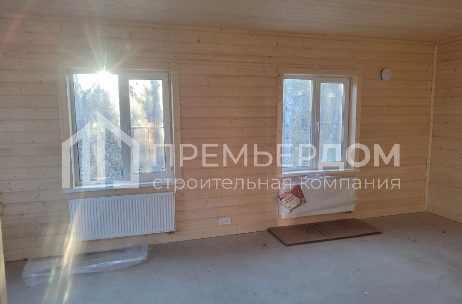 Фото со стройплощадок - Каркасный дом 9х12,5 м.